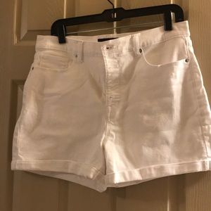 Banana republic button fly shorts